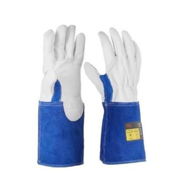 GUANTI "TIG"IN FIORE CAPRETTO CON MANICHETTA CM15