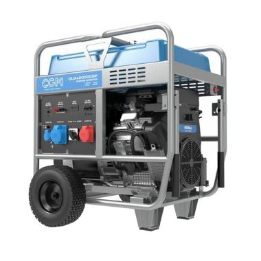 Gruppo elettrogeno DUAL20000SP, 400V, 3000RPM 1,0 2.560,0000 2.560,00 220<br />Potenza in continuo 20,7kVA 400V o 230V con switch<br />Motore benzina, Avviamento elettrico con batteria<br />Ca